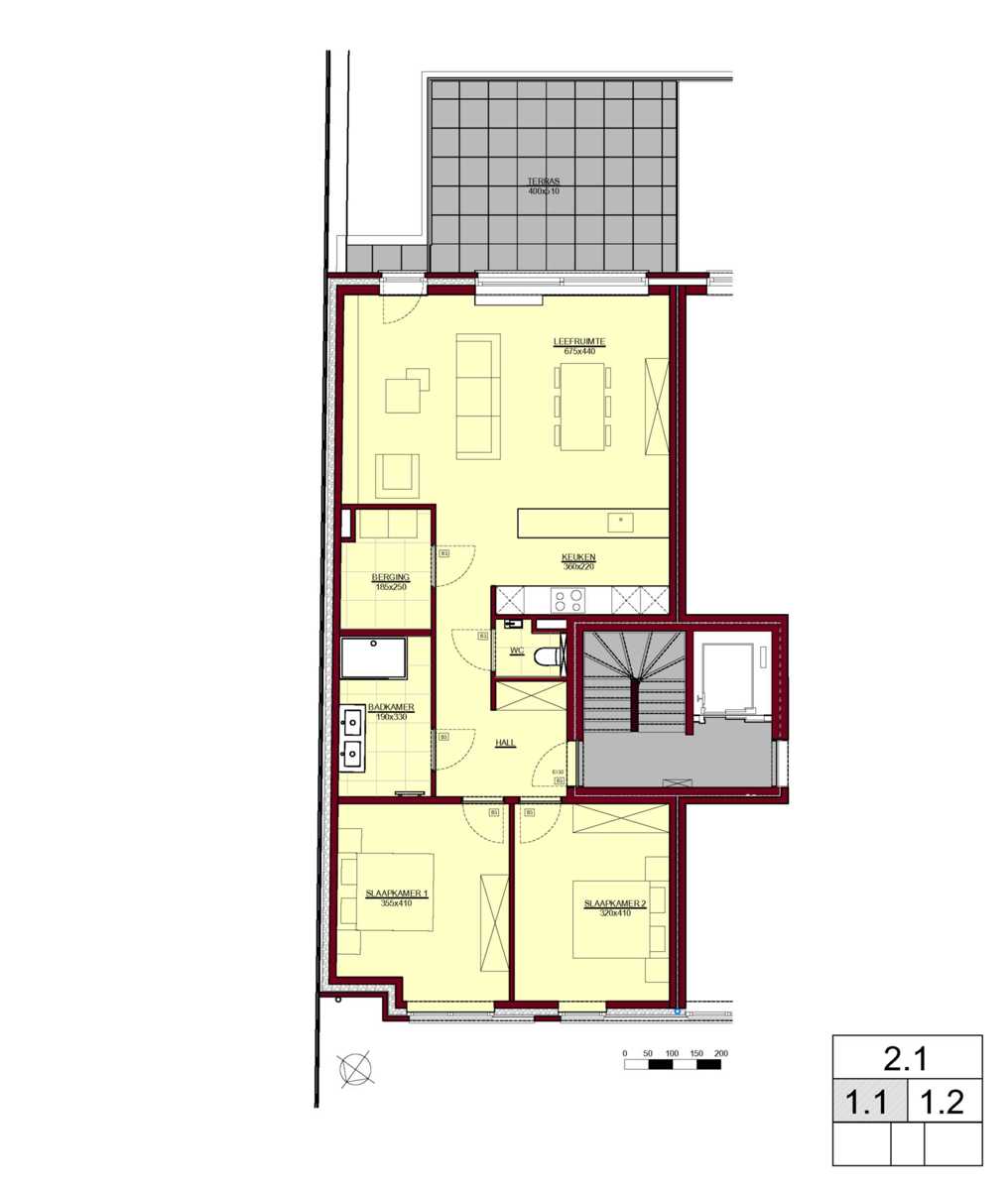 Appartement op de eerste verdieping met ruim terras - foto 3
