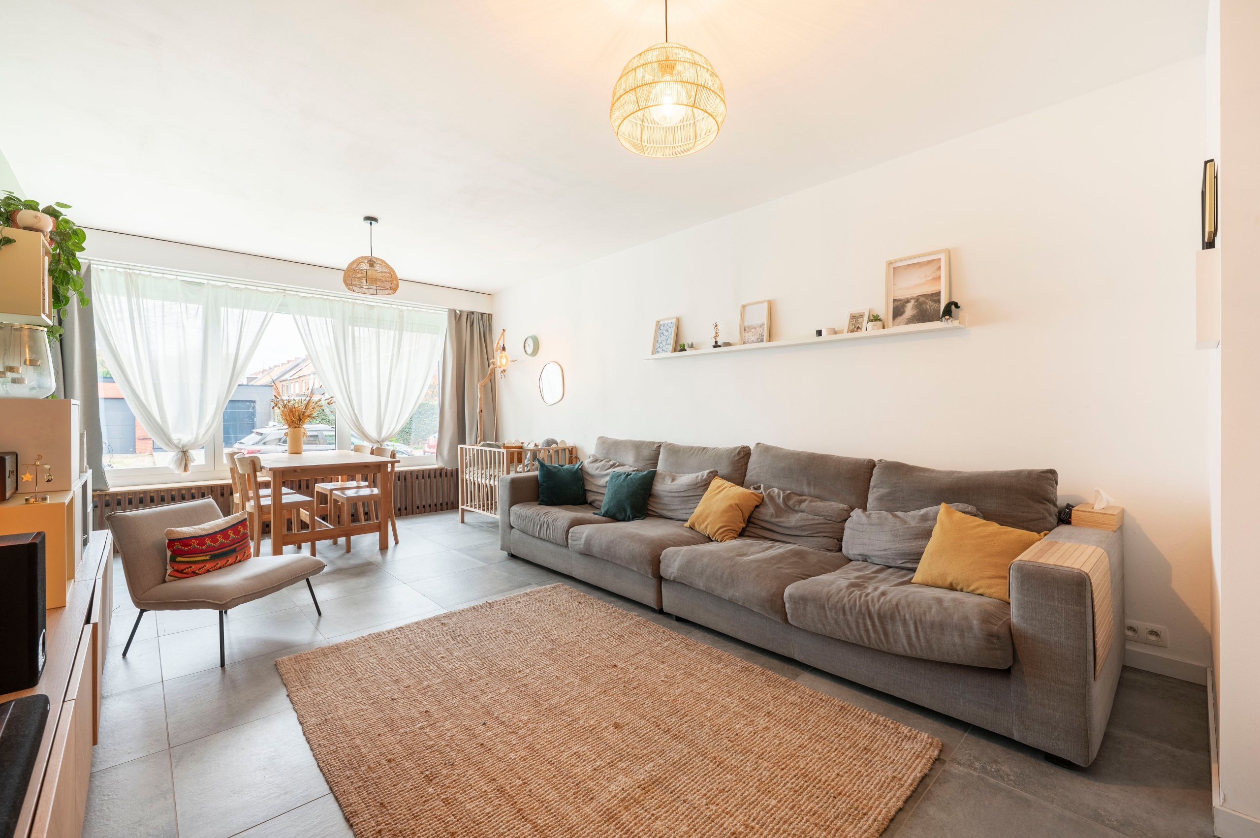 Instapklaar gelijkvloers appartement met tuin en garage in Schoten! - foto 5