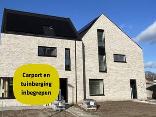 Deze energiezuinige ( E-peil 1!)  woning op lot 2 is een halfopen bebouwing op een perceel van 197m².GELIJKVLOERS: inkom met ruimte voor vestiaire,...