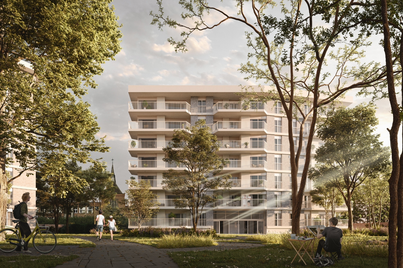 Appartement met twee slaapkamers en ruim terras - foto 4