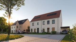 ‘Hof ter Loon’ is een uniek nieuwbouwproject met 9 stijlvolle appartementen en 12 ruime woningen. Elk ontworpen met oog voor kwaliteit en duurzaamheid in een groene leefomgeving. Met behulp van een warmtepomp, PV-panelen, vloerverwarming-/koeling en een ventilatiesysteem geniet u van energiezuinig wooncomfort met een E-peil gelijk aan 0. Graag een afspraak inplannen voor meer informatie? https://www.av-development.be/project/nieuwbouwwoningen-3840-hoepertingen-hofterloon of contacteer Elien Mombaerts op het nummer 0470/38.21.30.