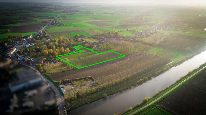 Exclusief nabij Avelgem! Grond in de bouwzone op 1ha 89ca met straatbreedte van 27m! - foto 5