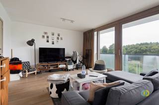 Overlooking the green domain Three Fountains, this bright apartment is located on the second floor of a modern building with elevator. You enter...