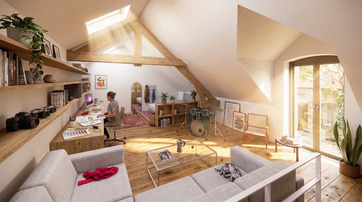 Appartement triplex à vendre (98m²) - Meymo - Bruxelles - photo 2