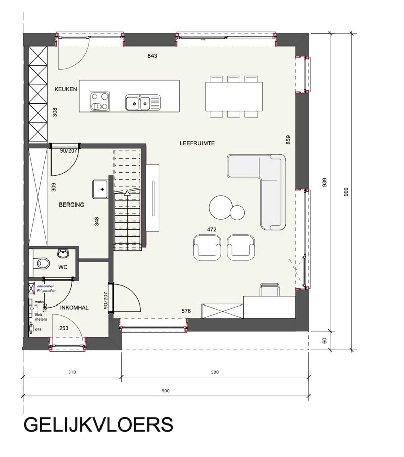 House for sale in Zonhoven with 3 bedrooms - photo 4