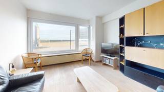 Res. Albert.Ruim appartement op de zeedijk met een prachtig zeezicht!Dit appartement omvat inkomhal, ruime woonkamer prachtig zeezicht. Een...