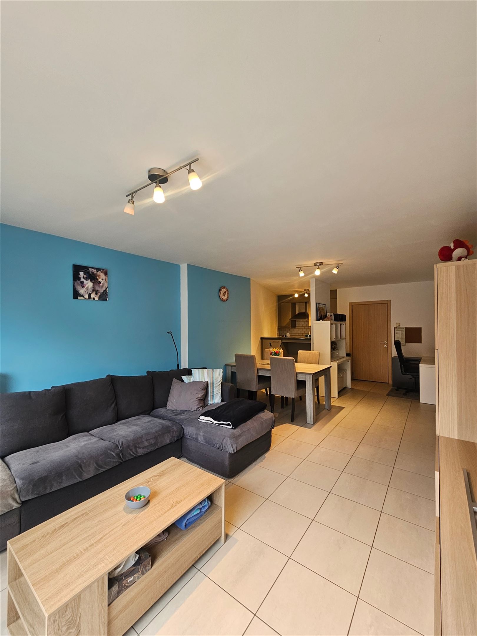 Gelijkvloers appartement met tuin en garagebox. - foto 3