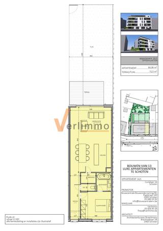 Apartment for sale in Schoten