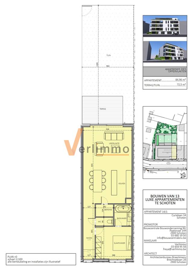 Project for sale in Schoten