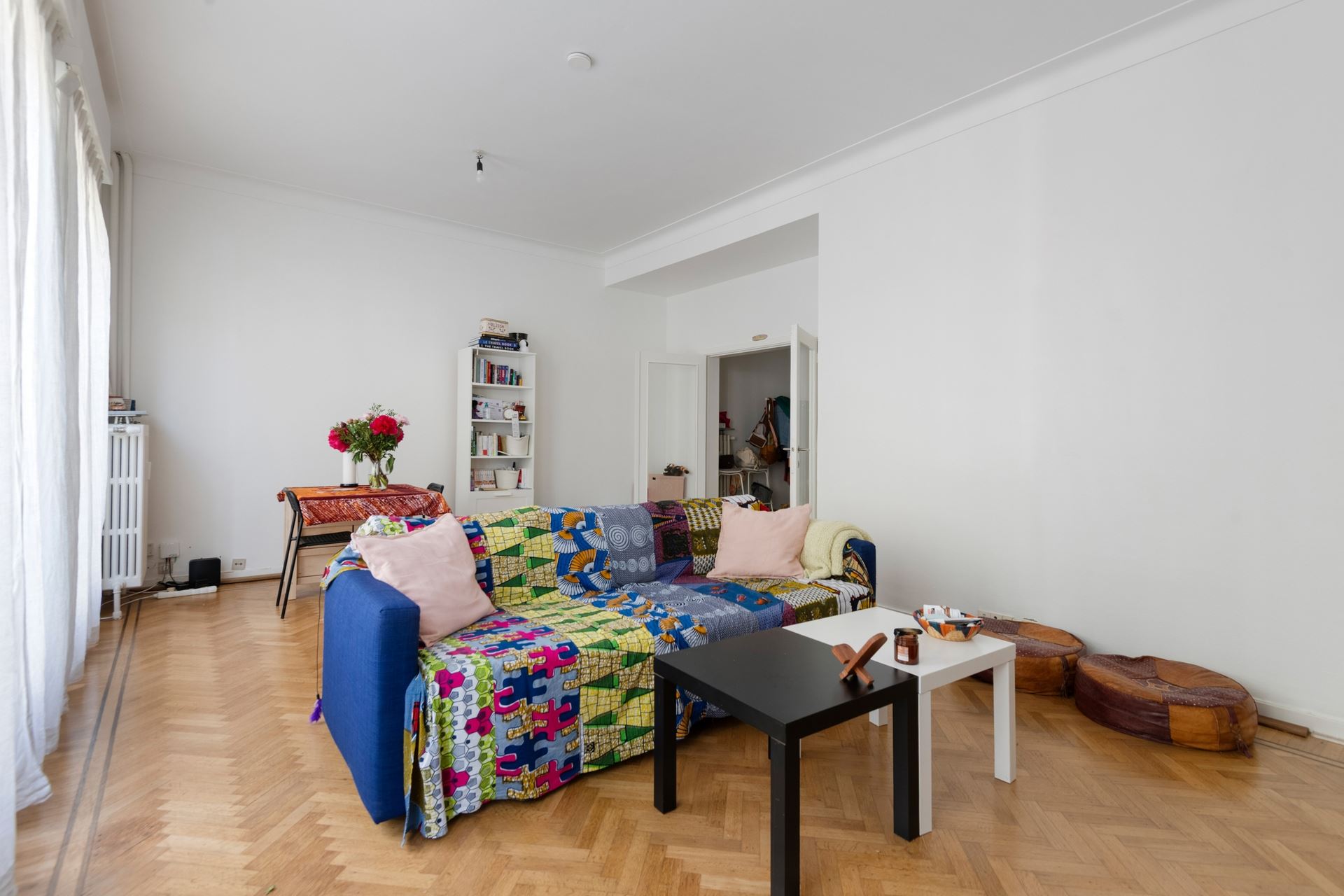 Gelijkvloersapp. met 3 slk, terras + garagebox - foto 3