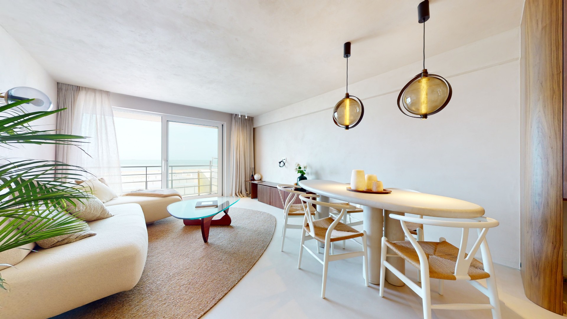 Magnifiek gerenoveerd appartement met frontaal zeezicht in Knokke. - foto 4