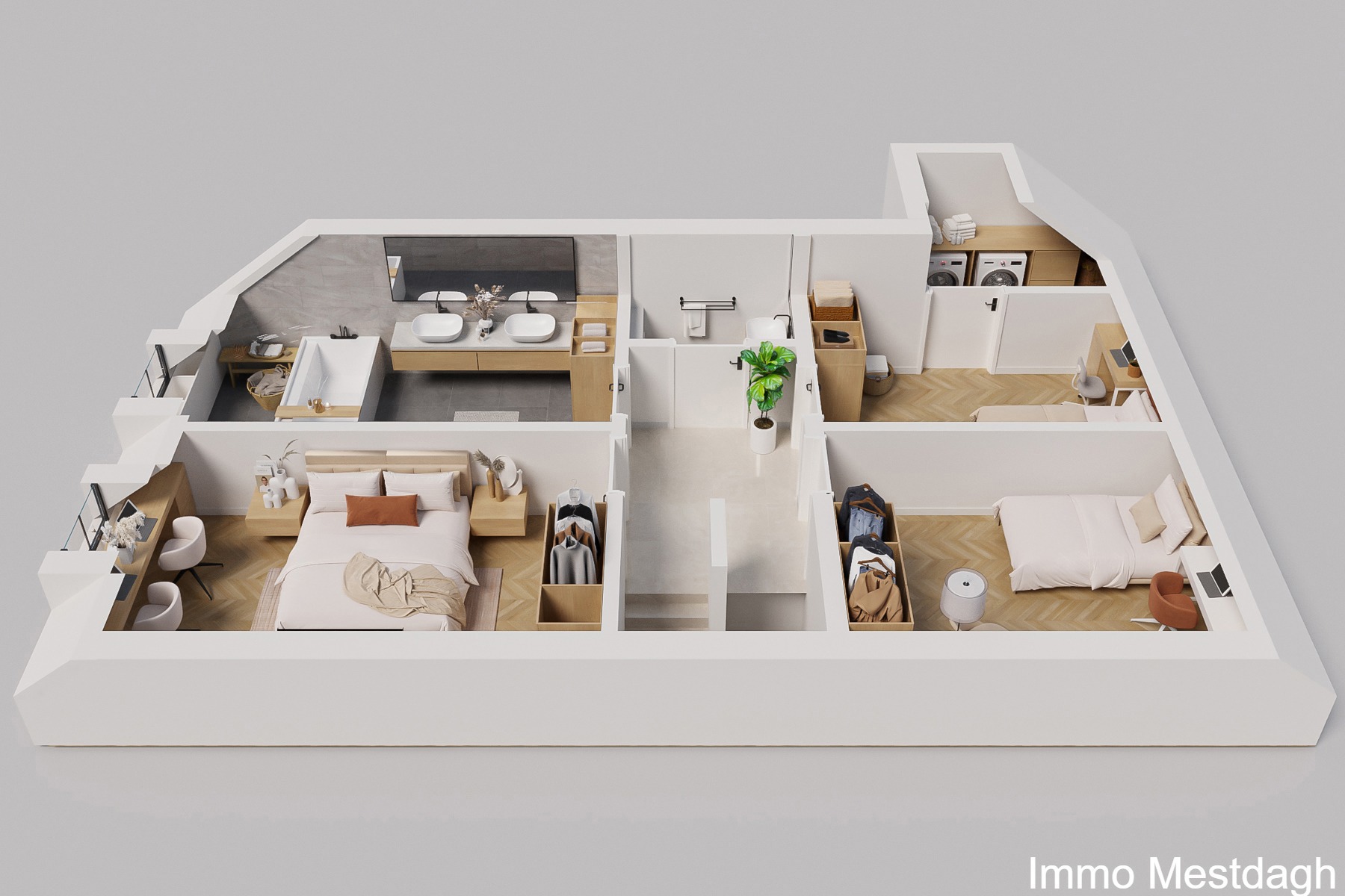 Prachtig nieuwbouw (2025) duplex appartement met terras en autostaanplaats - foto 5