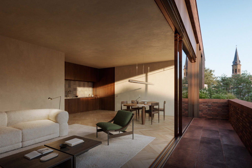 Kwalitatieve appartementen in een architecturaal boutiqueproject van ABS Bouwteam op een centrale locatie te Sint-Denijs-Westrem. - foto 5