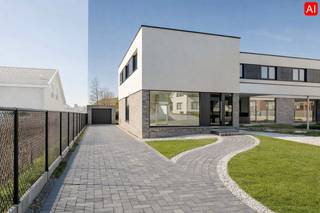Deze nieuwbouw die U naar believen kan afwerken (oplevering is volledig afgewerkte staat) is gelegen in hartje Tielt met name in de Driesstraat 59, dit op fiets en wandelafstand van winkels, scholen, openbaar vervoer enz... kortom een TOPLOCATIE!!! <br /><br />PLUSPUNTEN:<br />* BEN-WONING | E-peil < 30<br />* WARMTEPOMP<br />* ZONNEPANELEN <br />* AANSLUITING 400 V <br />* INCLUSIEF GARAGE <br />* RUIME BUDGETTEN SANITAIR EN KEUKEN <br /><br />!!! RECHTSTREEKS TE KOOP VAN DE BOUWHEER | 6% BTW MOGELIJK!!! <br />lamontbvba@gmail.com of 051/46.73.41<br /><br />LOT 1 | VERKOCHT<br /><br />LOT 2 | VERKOCHT<br /><br />LOT 3 | VERKOCHT<br /><br />LOT 4 | TE KOOP <br />Half open bebouwing met garage <br />Grondoppervlakte 499 m²<br />Bewoonbare oppervlakte 174 m²<br />Prijs exclusief kosten: 472.000 €