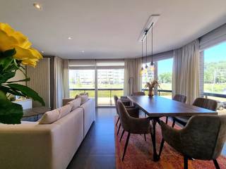 Res. 'Sincfala': hoekappartement vlakbij het centrum en het strand van Heist met een open, groen zicht over de vernieuwde Knokkestraat en richting...