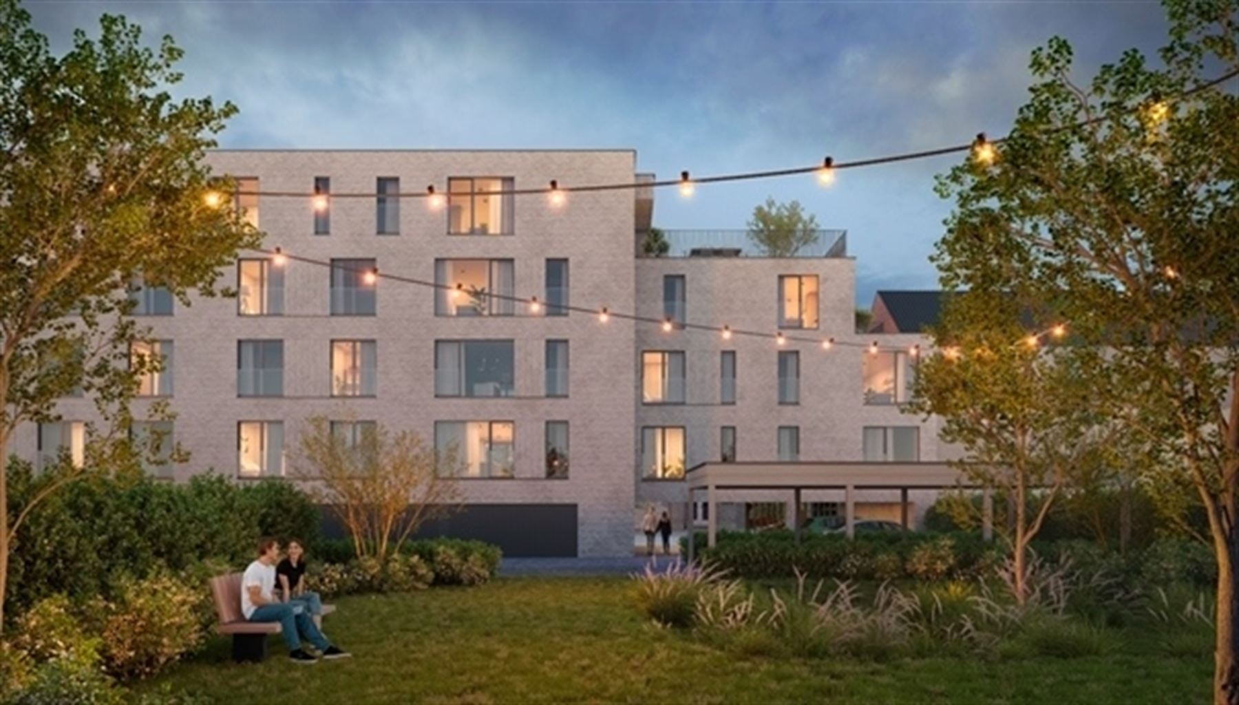 Prachtig 1 slaapkamer nieuwbouw appartement met groot terras - foto 2