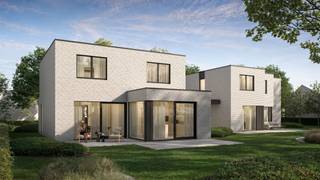 BINNENKORT TE KOOP - NIEUWBOUW IN OPBOUW<br /><br />AAN TE KOPEN AAN 6% BTW! <br /><br />In het landelijke Kruisem verrijst Project Den Bos, een kleinschalig en stijlvol woonproject met twee open, stijvolle nieuwbouwwoningen op ruime percelen. Alles bevindt zich op wandelafstand: winkels, openbaar vervoer, scholen en ontspanning zijn vlot bereikbaar in deze levendige en toch rustige buurt. De woningen zijn ontworpen door Berkein architecten met het oog op comfort en ruimte, met bewoonbare oppervlaktes tot wel 189 m².<br /><br />Indeling van de woning:<br />Project Den Bos omvat twee ruime woningen met een doordachte indeling. Elke woning beschikt over een grote open leefruimte met veel lichtinval, een volledig uitgeruste keuken, drie comfortabele slaapkamers en een ruime badkamer. De ruime percelen bieden mogelijkheden tot een zonnige tuin. Er is bovendien een praktische bergruimte en wasplaats voorzien. Een gekoppelde carport tussen de woningen is voorzien.<br /><br />Troeven van de woning:<br />- Rustige ligging in Kruisem, vlakbij winkels, scholen en ontspanningsmogelijkheden<br />- Energiezuinig wonen dankzij geothermische verwarming en koeling<br />- Kwalitatieve afwerking met persoonlijke begeleiding en vaste prijs zonder verrassingen<br /><br />Prijzen vanaf 549.000 euro excl. kosten en btw.<br /><br />Bij al nieuwbouwprojecten van C-Nest staat kwaliteit voorop: kwaliteit in ontwerp en typologie, kwaliteit in materiaalkeuze, kwaliteit in afwerking en kwaliteit in dienstverlening.<br /><br />Vertrouwen en transparantie zijn geen loze begrippen voor C-Nest Groep. Zij werken dan ook met een vaste prijs: de prijs bij aankoop van het project is de prijs aan het einde van het project. Geen wijzigingen, geen prijsaanpassingen, geen onaangename verrassingen dus.<br /><br />Interesse? Contacteer via 0471 65 25 34 of info@vicusvastgoed.be