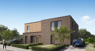 Lot 1 | Halfopen bebouwing op 621 m²

Halfopen nieuwbouwwoning met 3 slaapkamers op een perceel van 621 m². Dankzij de praktische indeling, grote raampartijen en westgerichte tuin geniet je hier van veel licht en ruimte, zowel binnen als buiten.