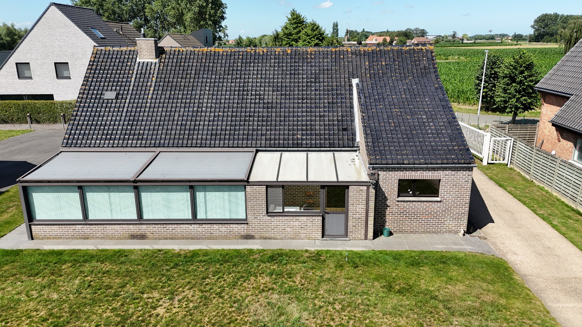 Alleenstaande woning met loods te Zerkegem - foto 5