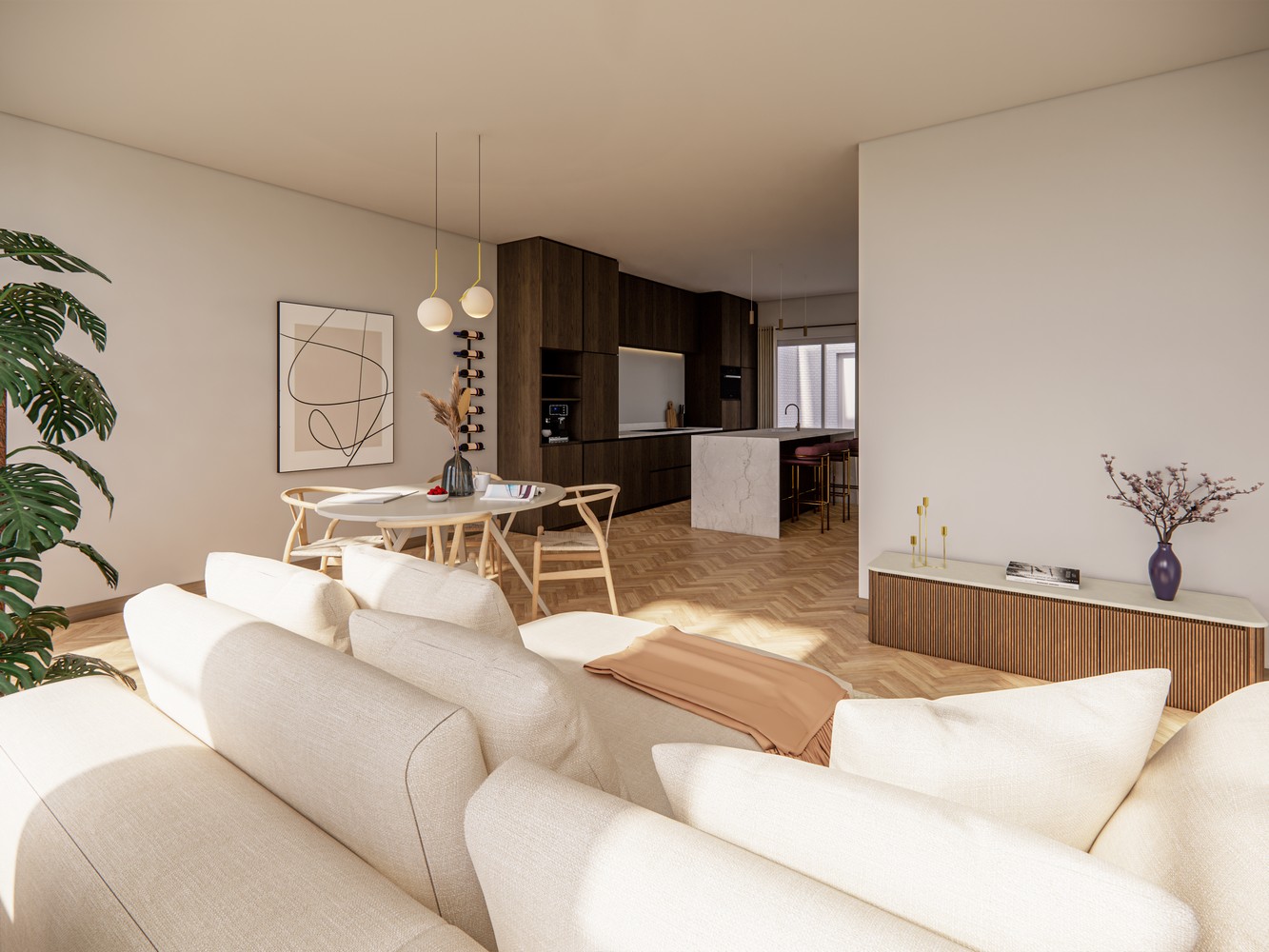 Immeuble entièrement rénové avec 2 appartements spacieux et élégants – périphérie d'Ostende - photo 1