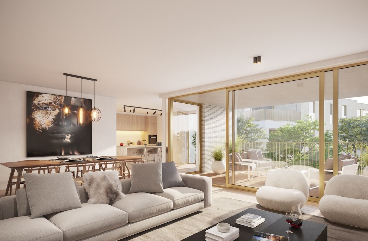 Nieuwbouw glv-app met 3 slk en ruim terras en tuin - foto 4