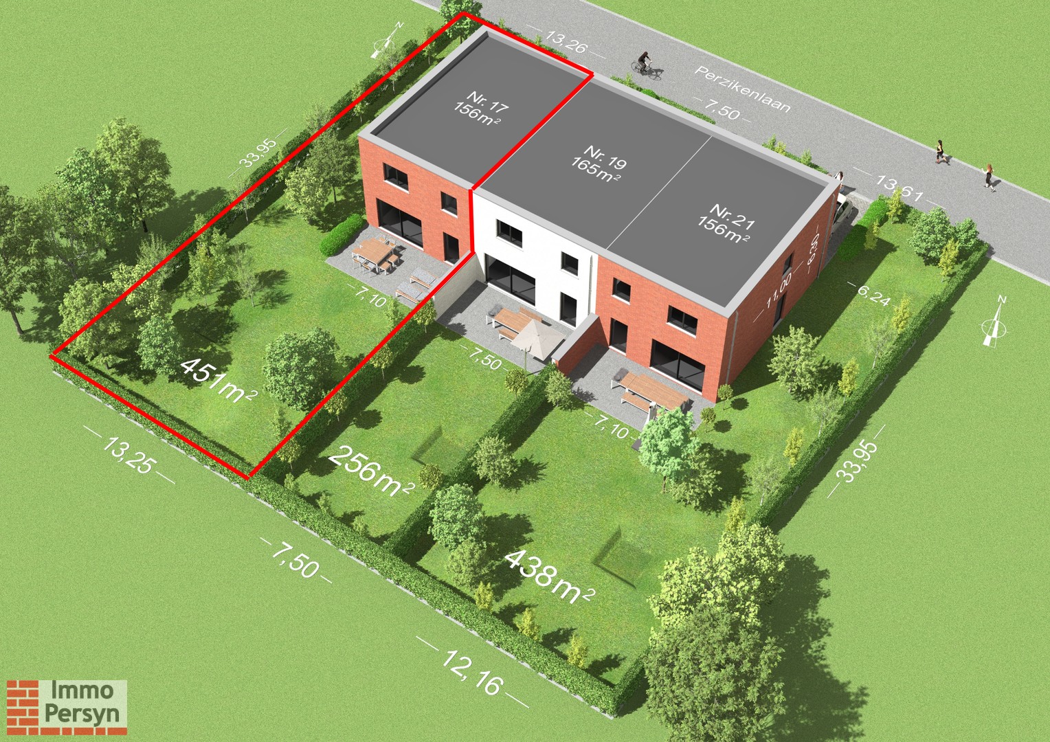 Ruime halfopen nieuwbouwwoning met stijlvolle architectuur en tuin aan de Perzikenlaan - foto 2