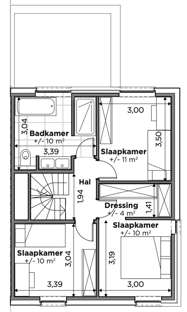 Maison à vendre à Nossegem avec 3 chambres - photo 4