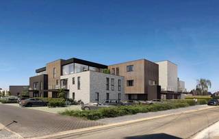 <strong>Nieuwbouw 2-slaapkamer appartement met terras, gelegen op de 1e verdieping nabij het centrum van Veerle Laakdal.</strong><br /><br /><span><strong>Indeling</strong></span><br />+ Inkomhal met vestiaireruimte met ruime inbouwkast<br />+ Open leefruimte bestaande uit zitruimte, volledig geïnstalleerde open keuken en eetruimte<br />+ Berging/wasplaats met uitgietbak<br />+ Nachthal<br />+ Apart toilet met handenwasser<br />+ Badkamer met inloopdouche en badkamermeubel (inbouwkranen in douche)<br />+ 2 slaapkamers<br />+ Terras (zuidwest georiënteerd) van ca. 12 m², grenzend aan de leefruimte<br /><br /><span><strong>Energie & technieken</strong></span><br />+ EPC: 24 kWh/m²/jaar - Label A met UC: 13053-G-DBA_2017028537/EP10894/A001/D01/SD007<br />+ Centrale verwarming via vloerverwarming (ook in de slaapkamers!) op basis van een geothermische warmtepomp!! <br />+ Zowel verwarming als koeling mogelijk. <br />+ E- peil <= 20!<br />+ Balansventilatie systeemtype D met warmterecuperatie.<br /><br /><span><strong>Extra troeven</strong></span><br />+ Autostaanplaats met aansluitend een berging van 10m² in ondergrondse parkeergarage inbegrepen in de huurprijs<br />+ De kosten voor elektriciteit zullen o.w.v. zonnepanelen minimaal zijn. <br />+ Traag laadpunt voorzien aan parkeerplaats, aangesloten op de zonnepanelen.<br />+ Lift aanwezig in het gebouw.<br />+ Appartement is volledig geschilderd en is overal voorzien van verlichting<br /><br /><em><strong>Het nieuwbouwproject heeft een zeer centrale ligging, op wandelafstand van alle winkels, scholen, openbaar vervoer en het beschikt tevens over een goede bereikbaarheid via de autostrade.</strong></em>