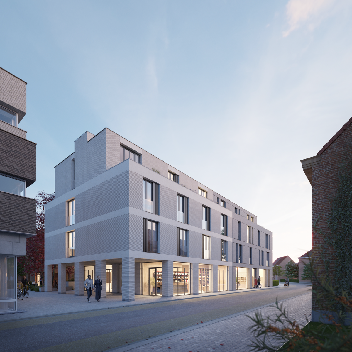 Handelspand, casco, in bruisend centrum van Haacht - foto 1