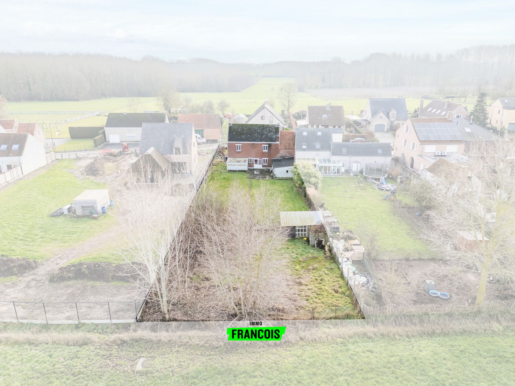 Rustig gelegen verkaveling voor twee woningen in Oosterzele! - foto 2