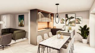 <p>Voor meer informatie of een verdere bespreking, contacteer steven@copandi.be of bel 0498 61 58 86.</p>
<p>Deze nog te bouwen halfopen bebouwing op een perceel van 460 m² in Sint-Katelijne-Waver wordt opgeleverd met een E-peil van BEN-20, wat garant staat voor modern comfort en een zeer energiezuinige woning. De prijs is € 595.000, waarbij het grondaandeel € 239.000 bedraagt (12% registratierechten) en het constructieaandeel € 356.000 (21% BTW).</p>
<p>De koper heeft nog inspraak in de keuze van vloeren, sanitair en keuken, en de indeling kan mogelijk licht worden aangepast. Budgetten voor afwerking zijn ruim voorzien, met een keukenbudget van € 15.000, € 40/m² voor vloer- en wandbekleding, en € 7.500 voor sanitaire toestellen.</p>
<p>De woning beschikt over vloerverwarming, een warmtepomp, ventilatiesysteem D, zonnepanelen en een regenwaterput van 10.000 liter. Met een bewoonbare oppervlakte van 180 m² is de indeling als volgt:</p>
<p><strong>Gelijkvloers:</strong> inkomhal, toilet, leefruimte met open keuken, eet- en zitgedeelte, en een berging.<br />
<strong>1e verdieping:</strong> nachthal, 3 slaapkamers (waarvan 1 met dressing), ruime badkamer met ligbad, douche, dubbele lavabo en een apart toilet.<br />
<strong>2e verdieping:</strong> zolderverdieping van 42 m², casco opgeleverd met potentieel voor extra kamers, werk- of hobbyruimte.</p>
<p>De woning biedt modern comfort en een vrijstelling van onroerende voorheffing gedurende de eerste 5 jaar.</p>