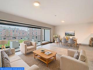 Bent u op zoek naar een energiezuinig appartement te koop in Brugge? Dit pand in Brugge combineert comfort, ruimte en een uitstekende ligging nabij de Damse Vaart en de stadsrand. Het appartement biedt het ideale evenwicht tussen een rustige omgeving en de nabijheid van alle voorzieningen van Brugge.Indeling van het appartement (90m²):- Ruime inkomhal met vestiaire- Lichtrijke leefruimte met open keuken- Twee ruime slaapkamers van 13m² en 11m²- Badkamer met ligbad en dubbele wastafel- Apart gastentoilet- Zonnig terras van 16m² met zicht op groen- LifttoegangTroeven en extra informatie:- Energiezuinig appartement met EPC-label A- Gelegen nabij winkels, bushalte en belangrijke uitvalswegen- Rustige locatie aan de stadsrand van Brugge met zicht op de Damse Vaart- Perfecte combinatie van rust en bereikbaarheid- Terras en open leefruimte zorgen voor een aangenaam binnen- en buitenleven