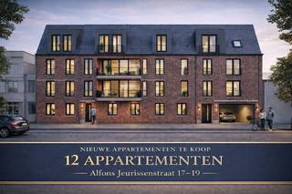 Leuk appartement op de eerste verdieping  + Ondergrondse autostaanplaats . <br /><br />Indeling :Woonkamer met open keuken , groot terras  , berging ,toilet , badkamer met aansluitende slaapkamer .<br />Ondergrondse autostaanplaats inbegrepen . <br /><br />Het appartement wordt voorzien van vloerverwarming met warmtepomp , ventilatiesysteem , zonnepanelen . <br /><br />Plannen + lastenboek te downloaden op onze website . <br /><br />Aankoop aan het verlaagde btw tarief van 6% btw mogelijk . <br />Koop nu en betaal pas bij de oplevering van het appartement . <br /><br /><br /><br /> 