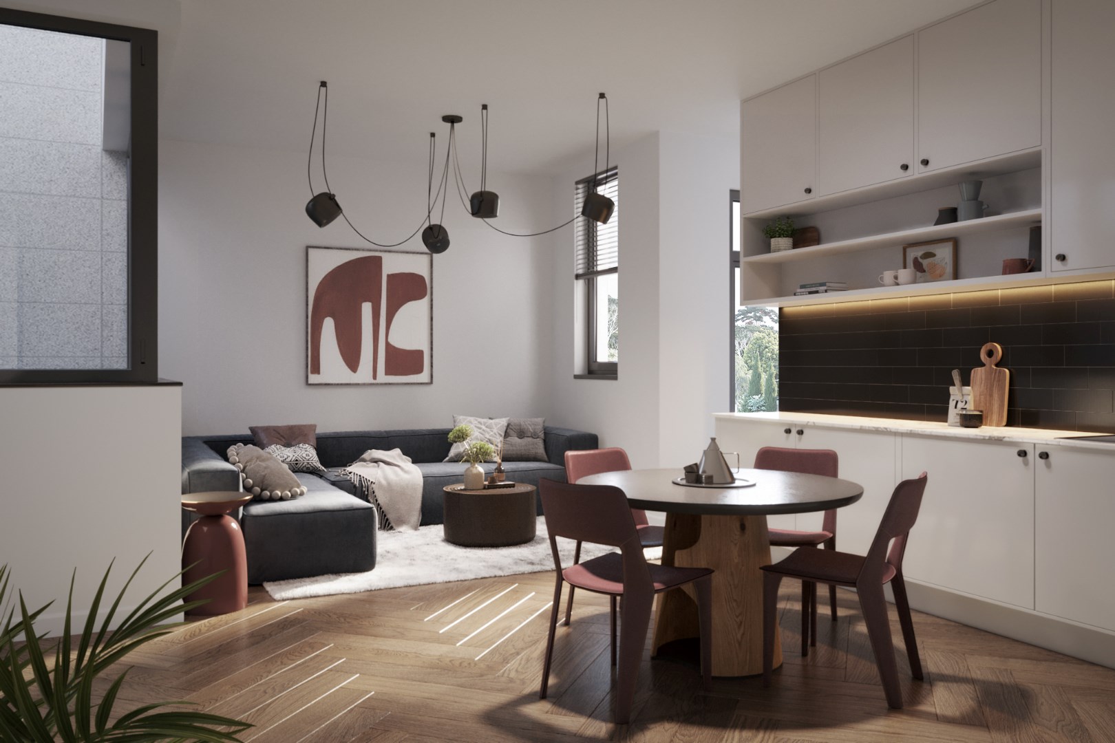 Een APPARTEMENT met 2 slpk van ca. 106m² met uitzonderlijke plafondhoogte van 4 meter - foto 1