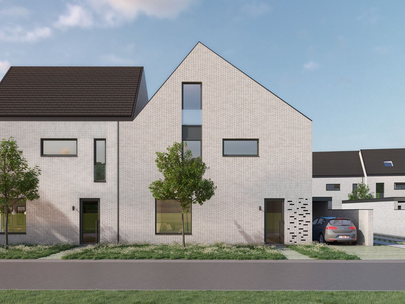 Halfopen bebouwing met 3 tot 5 slpks en carport - foto 5
