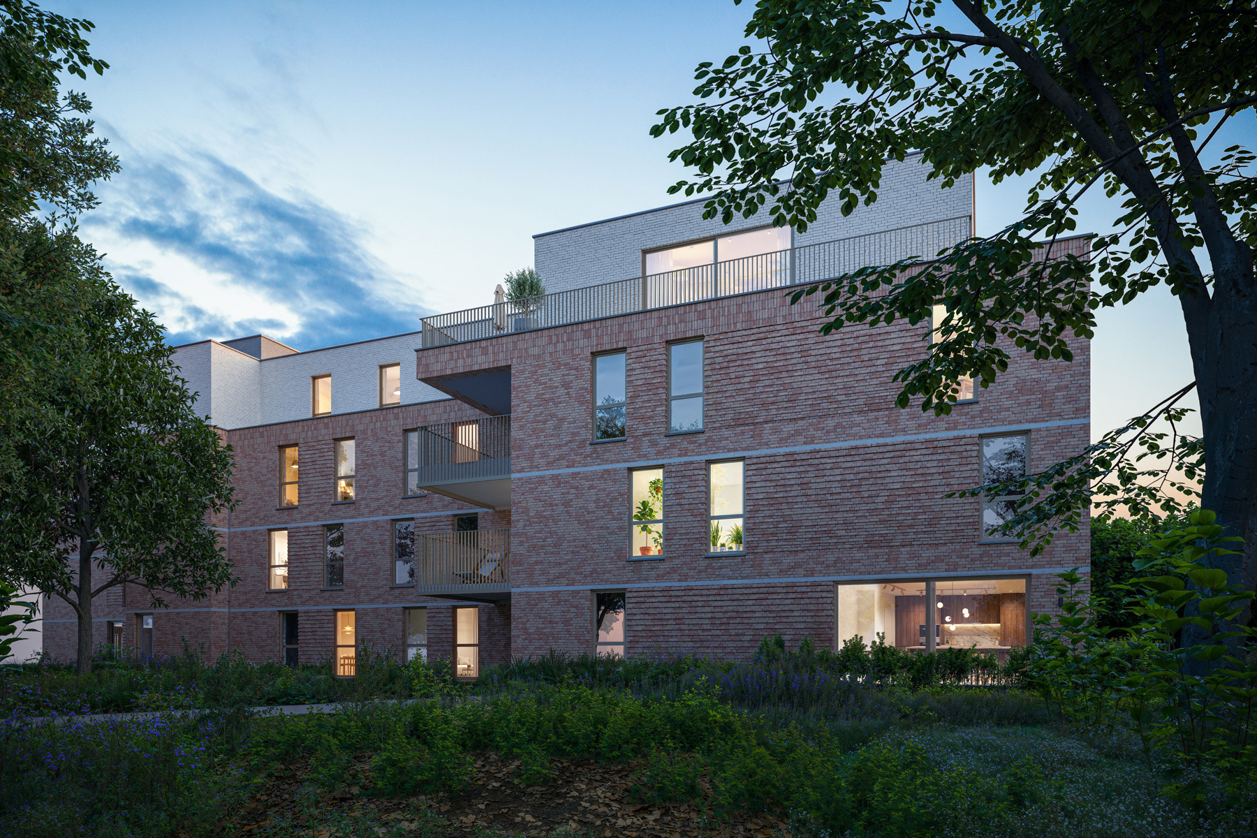 3.2 Penthouse met 2 slaapkamers - foto 5