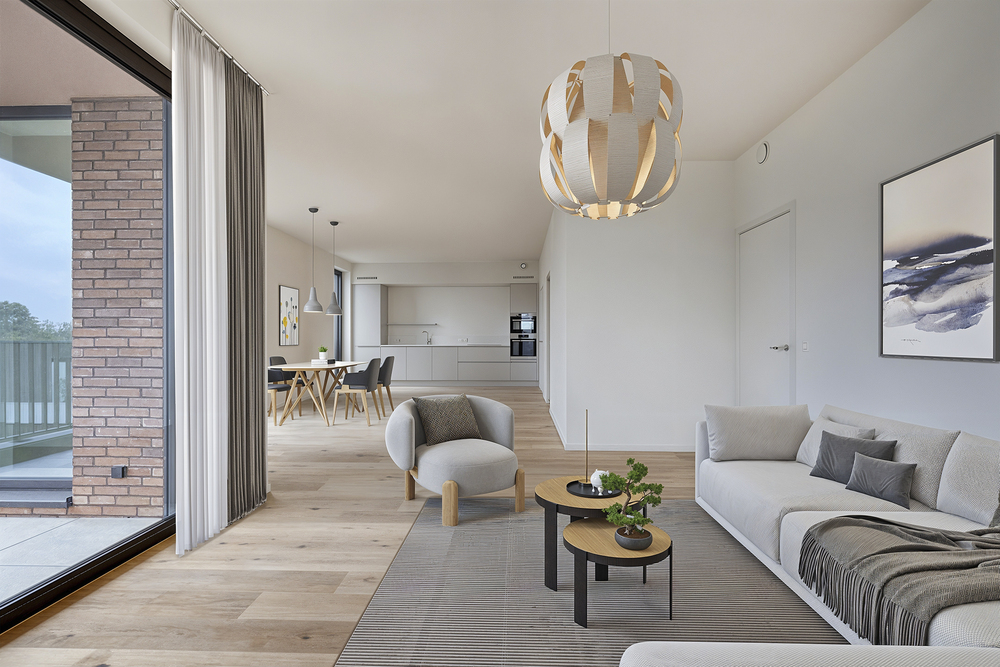 Appartement te koop in Merelbeke met 3 slaapkamers - foto 1