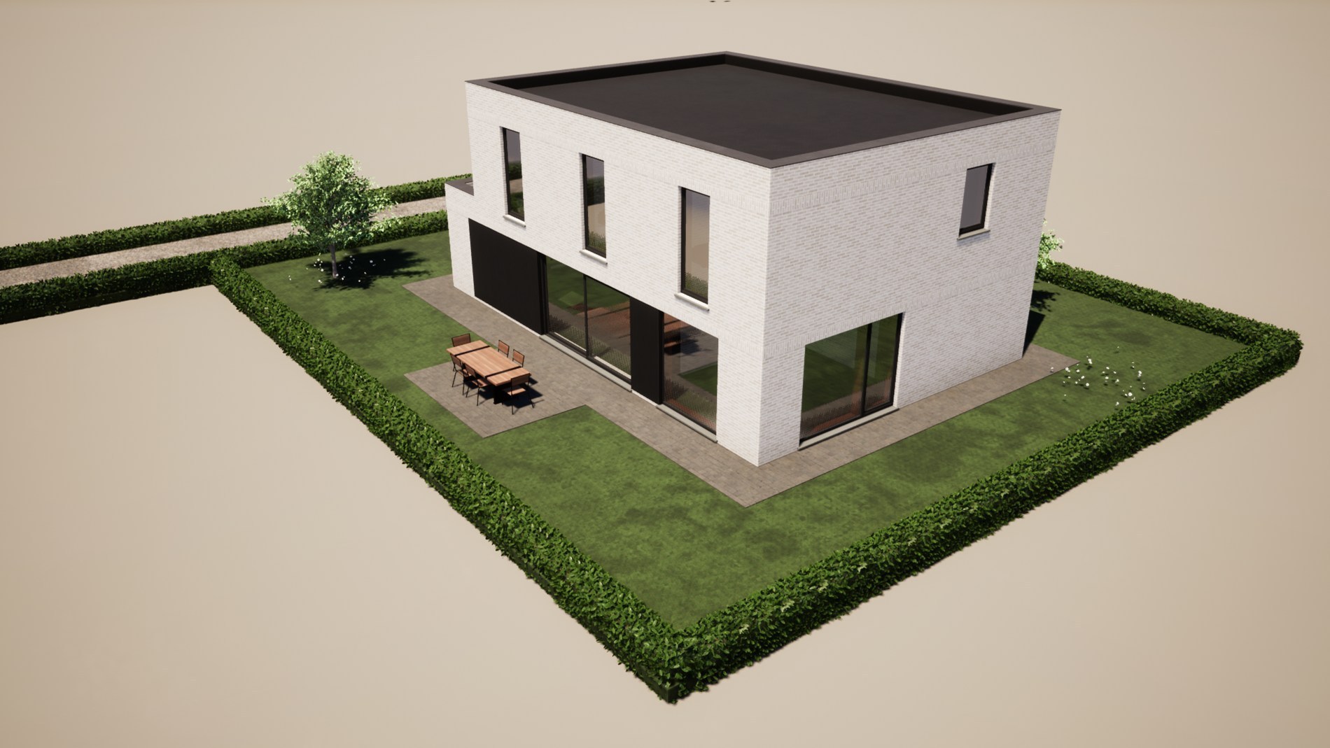 Exclusieve nieuwbouwwoning op 786 m² te Bulskamp (vlakbij Veurne). - foto 4