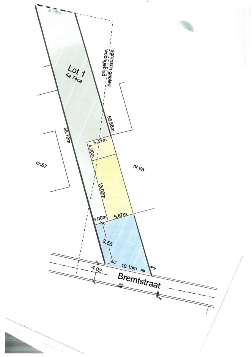 Gunstig gelegen bouwgrond geschikt voor 3-gevel - foto 2