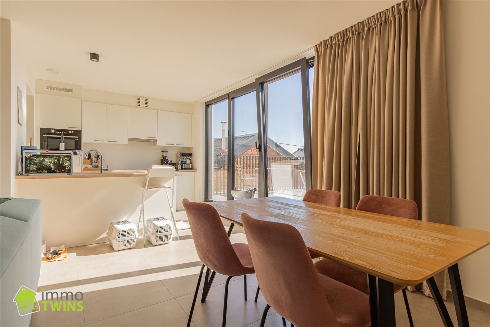 Modern appartement met terras en staanplaats te Grembergen bij Dendermonde  - foto 2