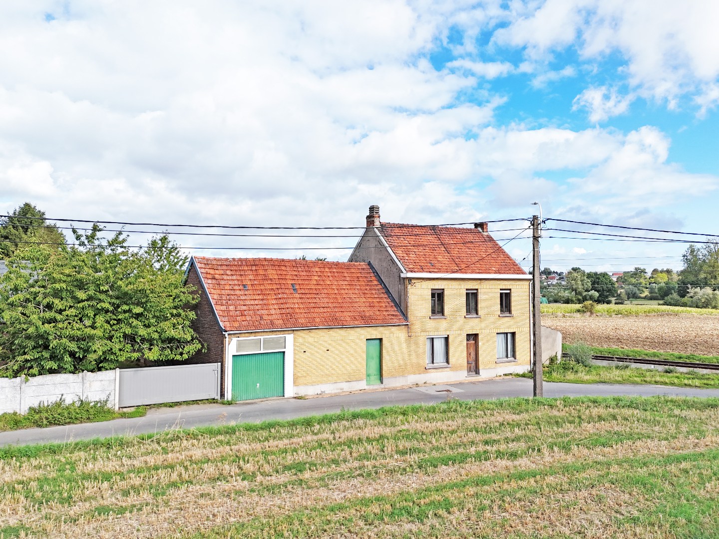 Te renoveren/te slopen woning met zicht op agrarische gebieden te Zwalm - foto 1