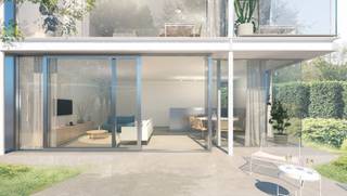 EXCLUSIEF VILLA-APPARTEMENT MET PRIVÉTUIN.
VRAAGPRIJS EXCLUSIEF BTW OP CONSTRUCTIEWAARDE EN VERKOOPRECHTEN OP DE GRONDWAARDE
Welkom in **Residentie Lumina**, een uitzonderlijk woonproject waar hoogwaardige architectuur, rust en wooncomfort elkaar perfect aanvullen. Dit exclusieve gelijkvloerse villa-appartement biedt een unieke kans voor wie op zoek is naar een elegante woonomgeving met veel licht, privacy en een directe verbinding met het omliggende groen.
De stijlvolle leefruimte baadt dankzij de grote raampartijen in natuurlijk daglicht en creëert een aangenaam gevoel van openheid en ruimte. De originele architectuur van Residentie Lumina onderscheidt zich door haar tijdloze vormgeving, hoogwaardige materialen en verfijnde afwerking, waardoor wonen hier een dagelijks genieten wordt.
Het appartement beschikt over een royaal zonneterras en een volledig privatieve tuin van bijna 100 m², een zeldzame meerwaarde die zorgt voor een perfecte combinatie van appartementsgemak en het buitengevoel van een villa. Vanuit de leefruimte kijkt u uit op het omliggende groen en verderop het prachtige natuurgebied De Rietbeemd, waardoor rust en natuur steeds binnen handbereik zijn.
Residentie Lumina bevindt zich in een rustige doodlopende straat in het hart van Moerbeke, op wandelafstand van winkels, horeca en andere dagelijkse voorzieningen. Bovendien ligt het station vlakbij, wat zorgt voor een uitstekende bereikbaarheid en een vlotte verbinding naar de omliggende steden.
Ook op technisch vlak voldoet deze residentie aan de hoogste verwachtingen en valt ze onder de normen van een BEN-woning (BijnaEngergieNeutraal). De combinatie van duurzame technieken, vloerverwarming èn -koeling , NUBI warmtepomp, zonnepanelen , ventilatiesysteem D en een energiezuinige bouwmethode verzekert een toekomstgerichte en comfortabele woonervaring.
Als bijkomende troef bestaat de mogelijkheid om een **autostaanplaats aan te kopen**, zodat u steeds verzekerd bent van comfortabel parkeren dichtbij uw woning.
Bent u op zoek naar een woonst die de rust van de natuur combineert met de luxe van hedendaagse architectuur en een uitstekende bereikbaarheid? Dan is dit villa-appartement in Residentie Lumina zonder twijfel een bezoek waard.
**Maak een afspraak bezoek met het CasaVista Team via 054412500 of mail en krijg meer info van vastgoedmakelaar Cedric tijdens een plaatsbezoek.**