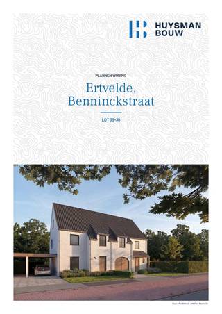 In een rustig nieuw woonproject in Ertvelde, waar de eerste fase werd gekenmerkt door moderne architectuur, gaat nu een tweede fase met rustieke woningen van start. Hier vind je deze charmante halfopen nieuwbouwwoning met carport, gelegen op een westelijk gericht perceel dat volop geniet van licht en rust.<br />De woning combineert een warme, landelijke uitstraling met hedendaags wooncomfort. Ze beschikt over drie volwaardige slaapkamers, met een vaste trap naar zolder: ideaal als bureau, 4de slaapkamer,... Dankzij het BEN‑label woon je hier bijzonder energiezuinig, met onder meer een warmtepomp, vloerverwarming, ventilatie met warmterecuperatie, zonnepanelen,...<br />Een ideale thuis voor wie rustig en duurzaam wil wonen, zonder in te boeten aan comfort of bereikbaarheid.<br />Meer info? Contacteer<strong> Ewout 0497 588 888 of contact@huysmanbouw</strong>.be en ontdek dit unieke woonproject.