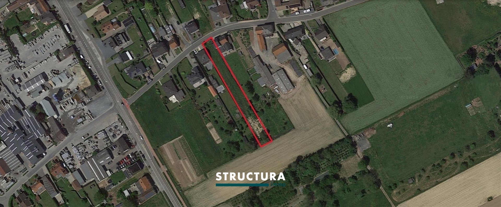 Exclusieve bouwgrond van 16a53ca voor een elegante driegevelwoning nabij Mazenzele - foto 4