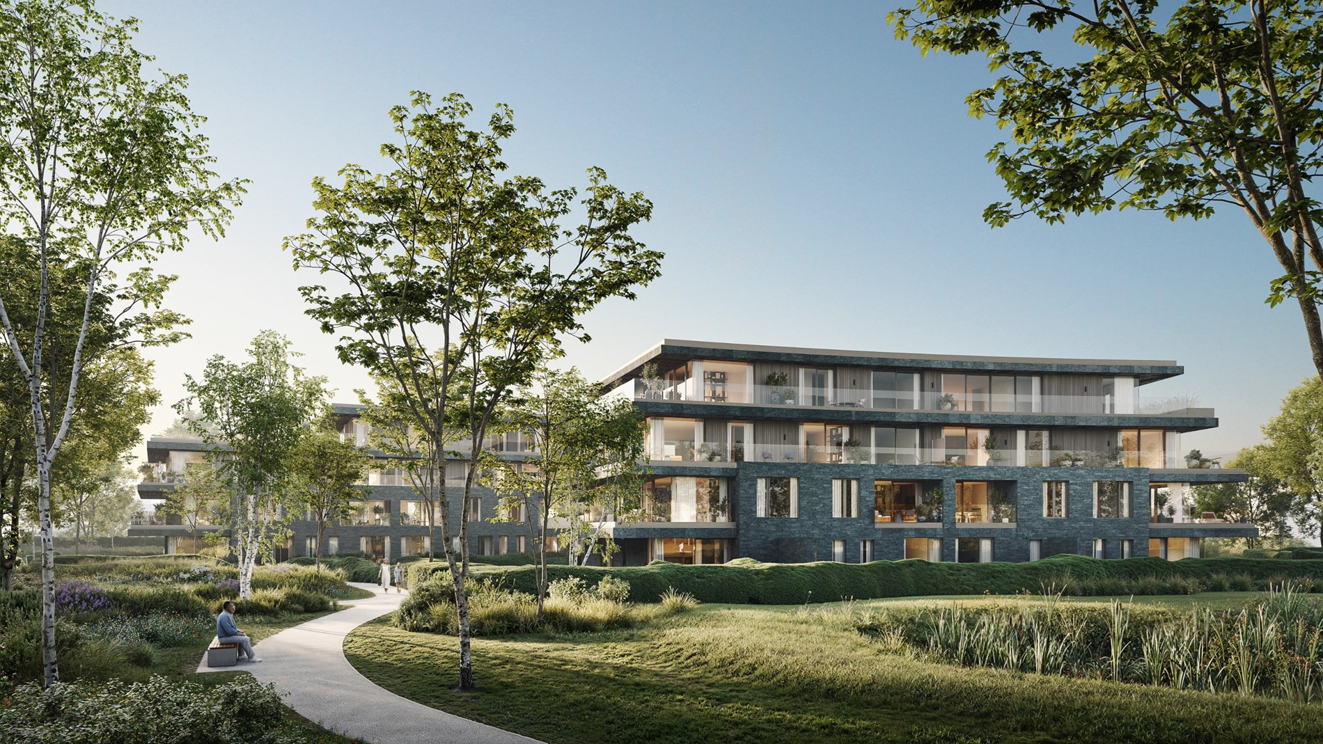 Modern villa-appartement in Schilde - 's-Gravenwezel met 2 slaapkamers, hoog afwerkingsniveau, bewoonbare oppervlakte 257m² en 138m² terras - foto 2