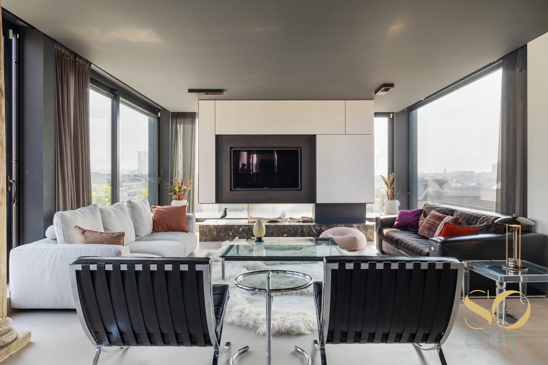 Duplex penthouse van 288 m² met panoramische terrassen! - foto 4