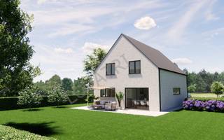 Nieuwbouwproject - Nieuw te bouwen villa op een zuidoost gericht perceel van 14a54ca op een toplocatie in een nieuwe residentiële wijk...