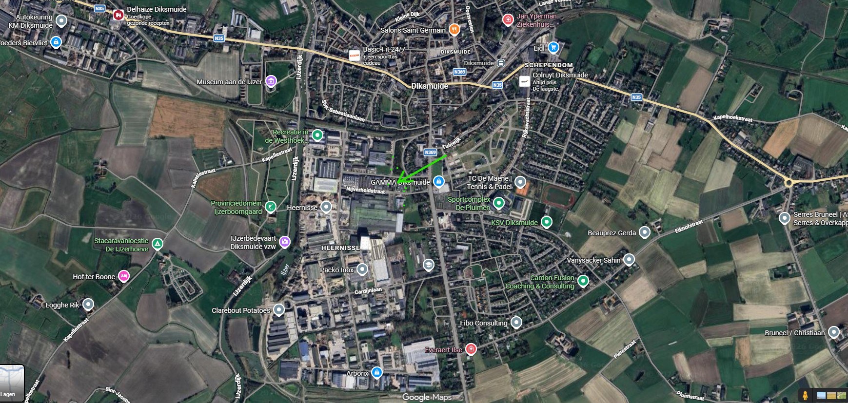 Recente loods van 768 m² op industrieterrein in Diksmuide - foto 3