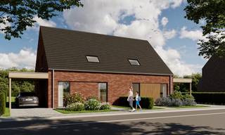 <strong>Bienvenue à Comines ! En plein centre, on a construit deux maisons nouvelles.</strong><br />Une architecture moderne et des pièces spacieuses font de cette maison un endroit excellent pour votre famille.
<ul>
<li>trois chambres</li>
<li>économes en énergie (E45)</li>
<li>prêt à vivre</li>
<li>de grands jardins</li>
</ul>
Besoin de plus d'informations ? N'hésitez pas à nous appeler.<br /><br /><strong>Ontdek lot 01 tijdens ons opendeurmoment op zaterdag 13 december van 13 tot 16 uur. Schrijf je in of kom vrijblijvend langs ⮕ https://bit.ly/opendeur_13_december </strong>