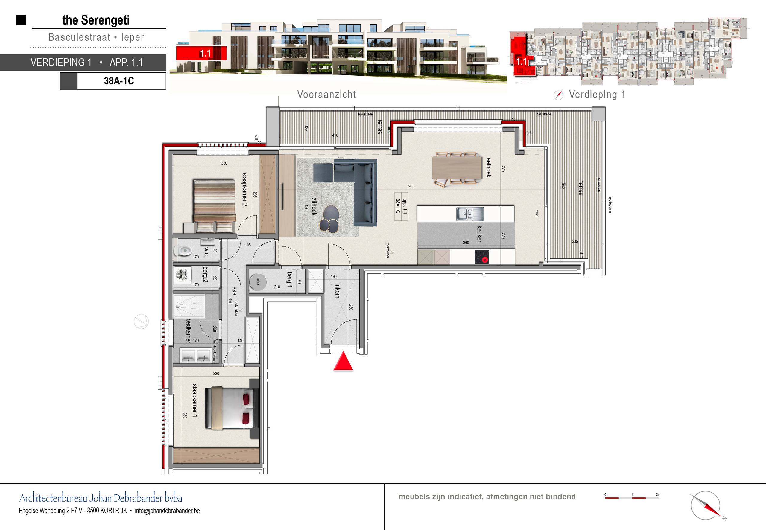 Apartment for sale in Ypres with 2 bedrooms - photo 1